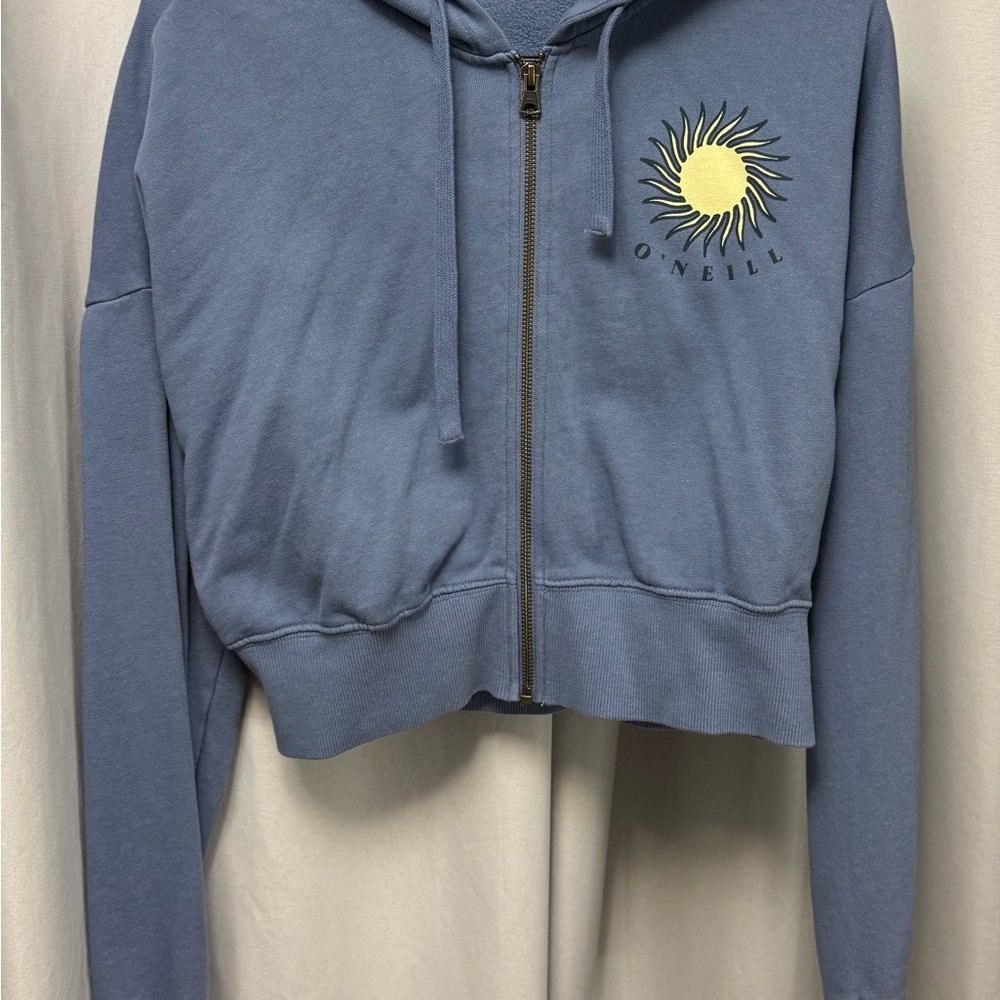 O'Neill Sunburst Blue Zip-Up Hoodie